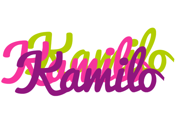 Kamilo flowers logo