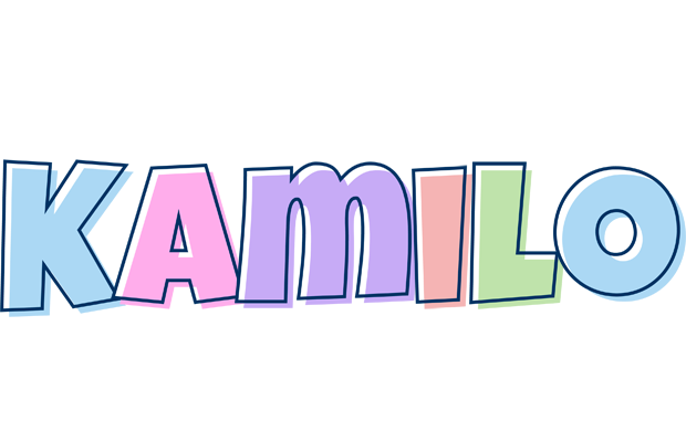 Kamilo pastel logo