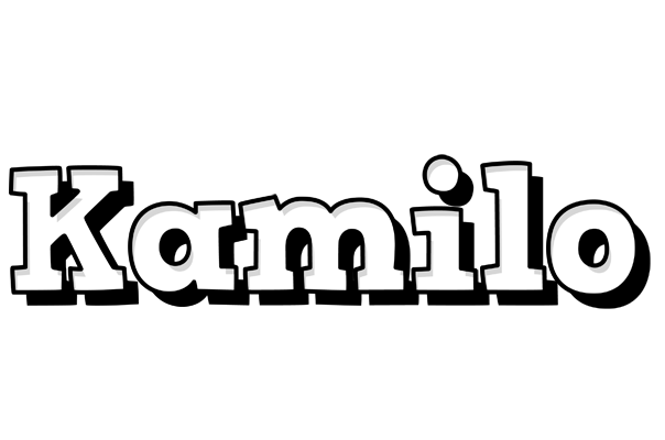 Kamilo snowing logo