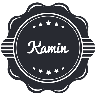Kamin badge logo