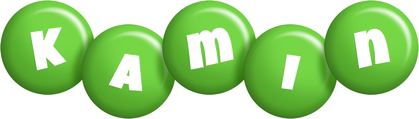 Kamin candy-green logo