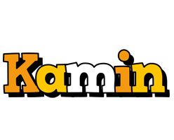 Kamin cartoon logo