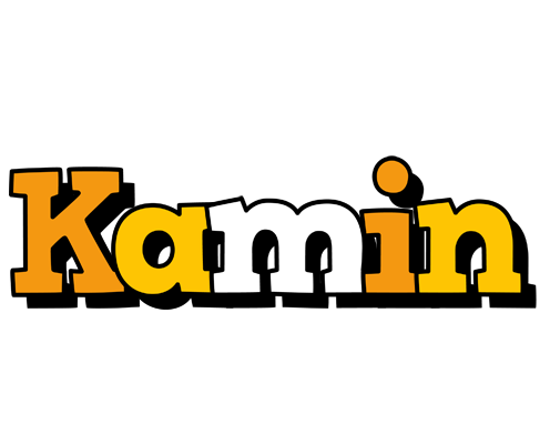 Kamin cartoon logo