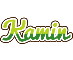 Kamin golfing logo