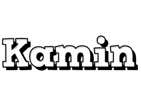 Kamin snowing logo