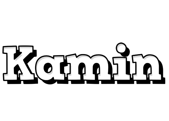 Kamin snowing logo