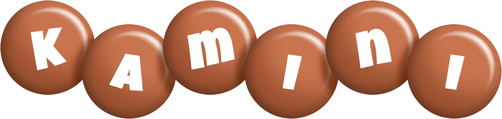 Kamini candy-brown logo