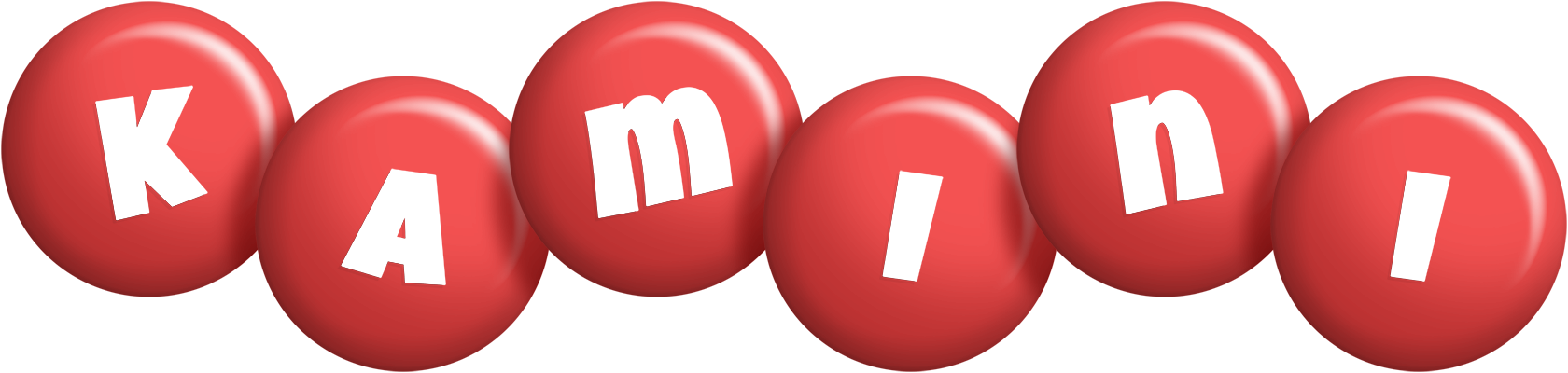 Kamini candy-red logo