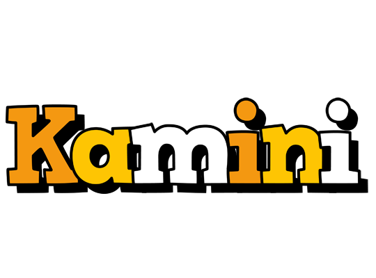 Kamini cartoon logo