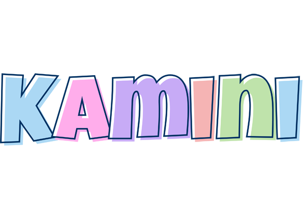 Kamini pastel logo