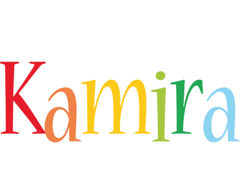 Kamira birthday logo