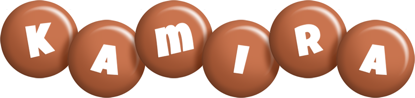 Kamira candy-brown logo