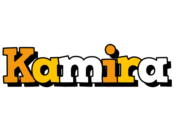Kamira cartoon logo