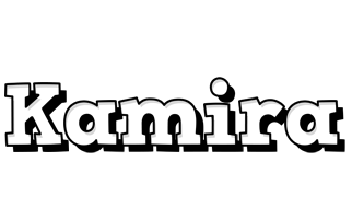 Kamira snowing logo