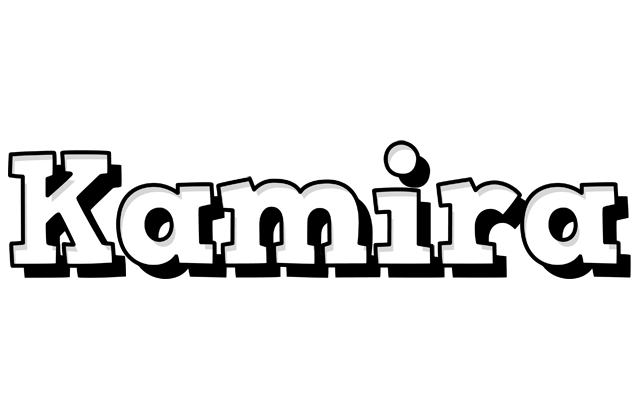 Kamira snowing logo
