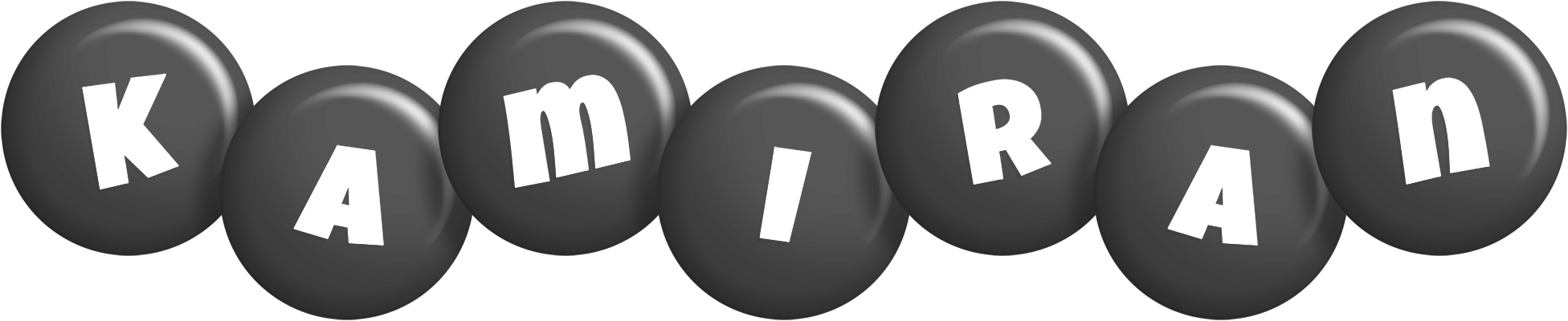 Kamiran candy-black logo