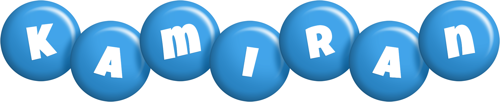 Kamiran candy-blue logo