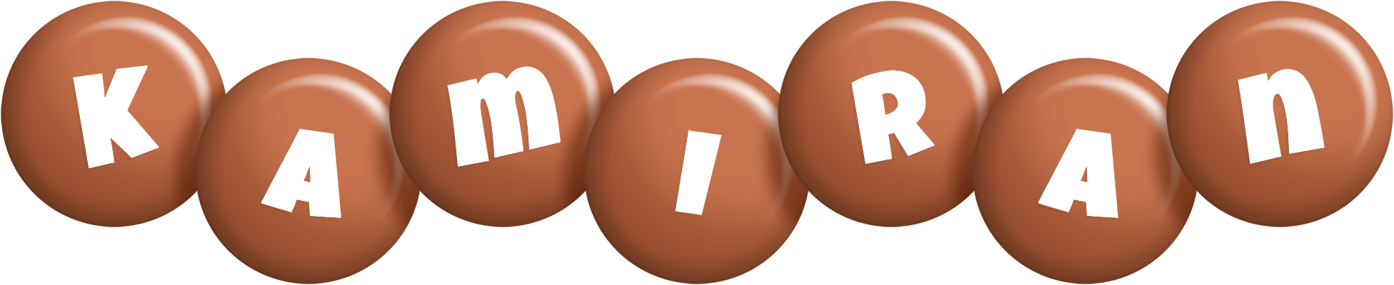 Kamiran candy-brown logo