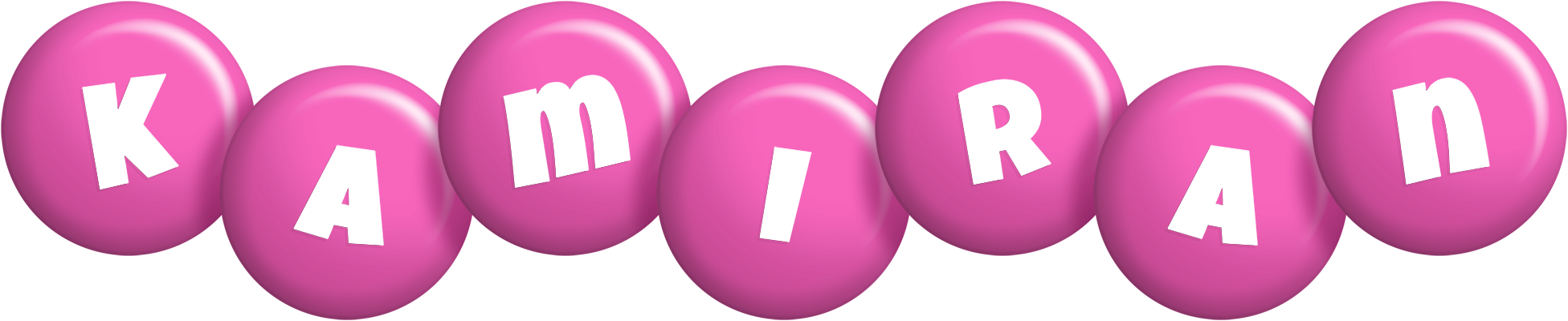 Kamiran candy-pink logo