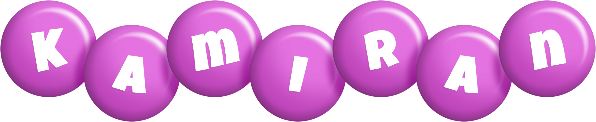 Kamiran candy-purple logo