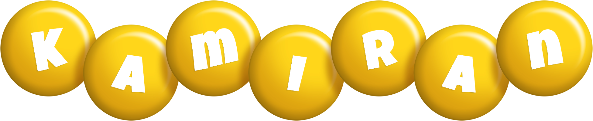 Kamiran candy-yellow logo