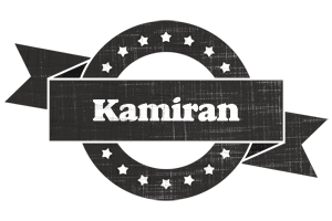 Kamiran grunge logo