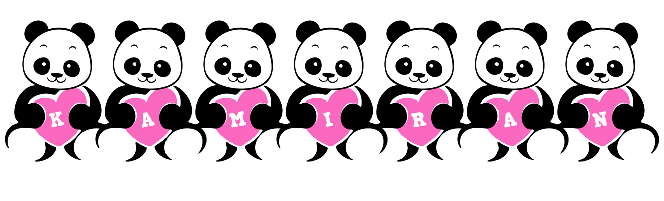 Kamiran love-panda logo