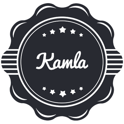 Kamla badge logo