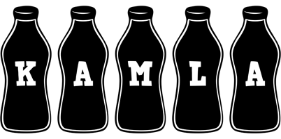 Kamla bottle logo