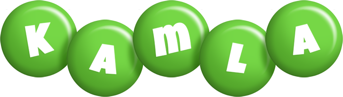 Kamla candy-green logo