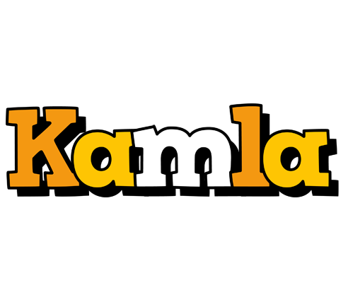 Kamla cartoon logo