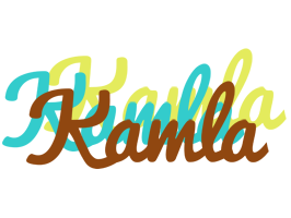 Kamla cupcake logo