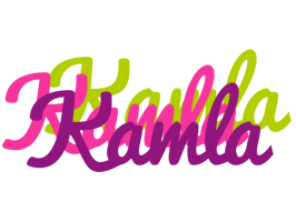 Kamla flowers logo