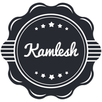 Kamlesh badge logo