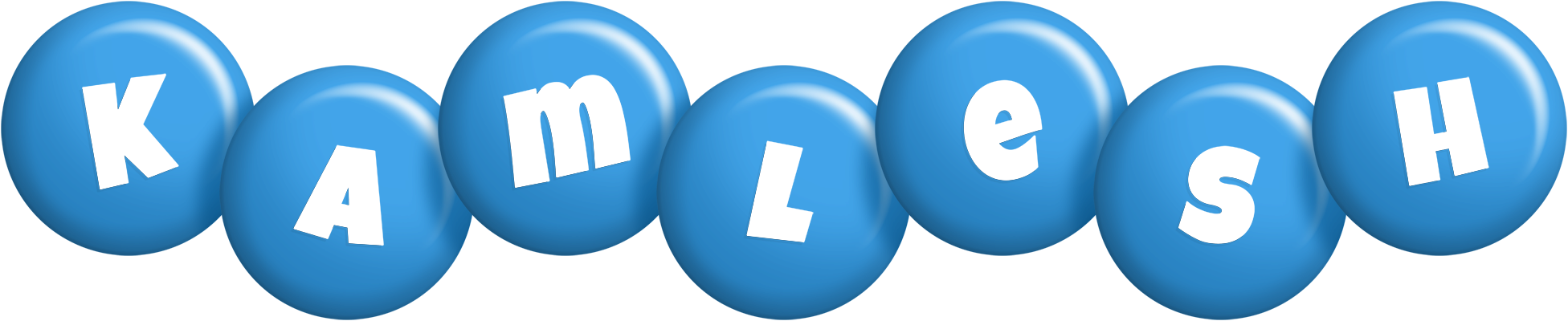 Kamlesh candy-blue logo
