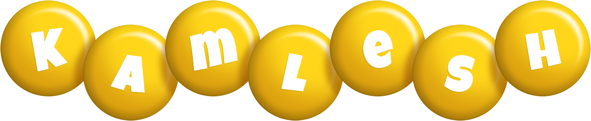 Kamlesh candy-yellow logo