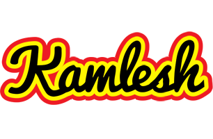 Kamlesh flaming logo