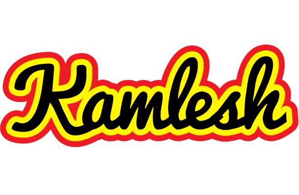Kamlesh flaming logo