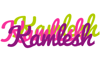 Kamlesh flowers logo