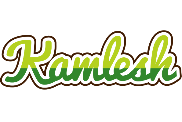 Kamlesh golfing logo