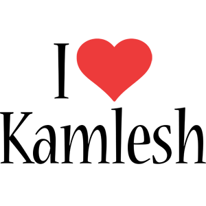 Kamlesh i-love logo