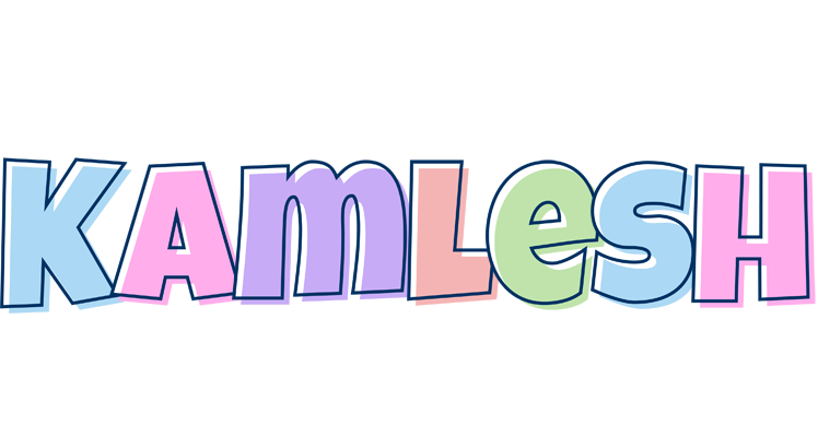 Kamlesh pastel logo