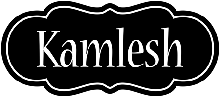 Kamlesh welcome logo