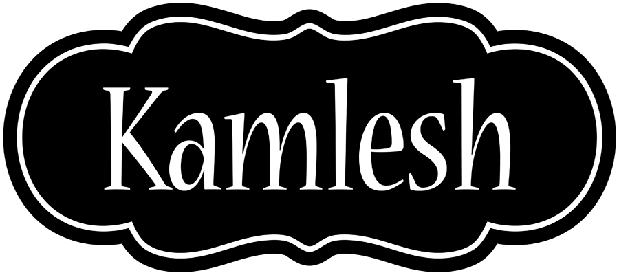 Kamlesh welcome logo