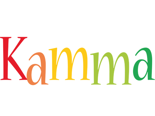 Kamma birthday logo
