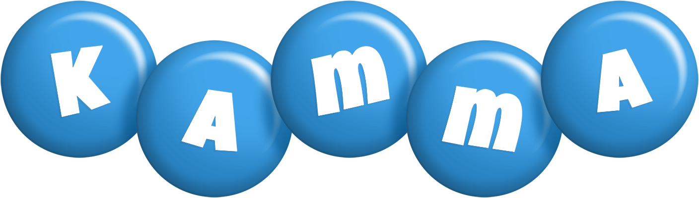 Kamma candy-blue logo