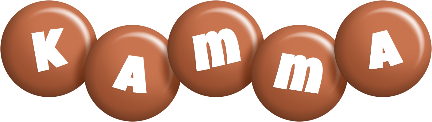 Kamma candy-brown logo