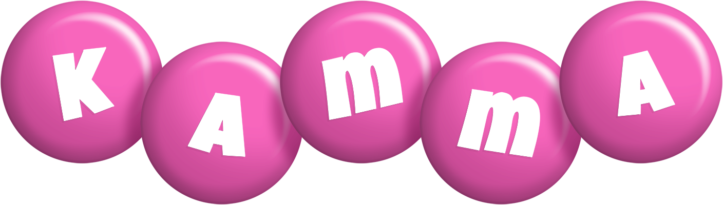 Kamma candy-pink logo