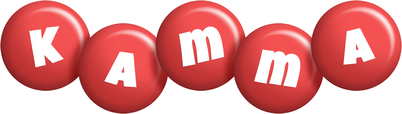 Kamma candy-red logo