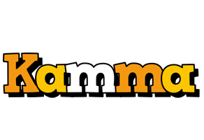 Kamma cartoon logo